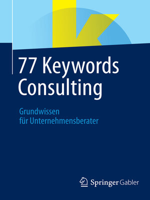 cover image of 77 Keywords Consulting